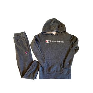 Girls Champion Fleece Matching Set